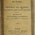 Le Vignole. De poche, ou Mémorial des artistes, des propriétaires et des ouvriers, contenant les régles des cinq ordres d'architecture. Thierry. 1823