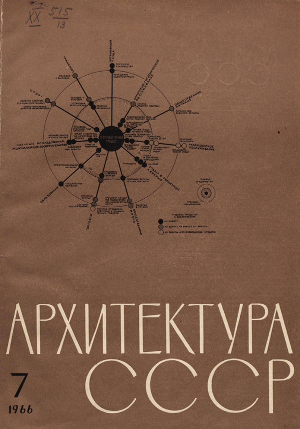 Журнал «Архитектура СССР» 1966-07