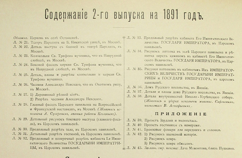 Художественный сборник работ русских архитекторов и инженеров 1891-02