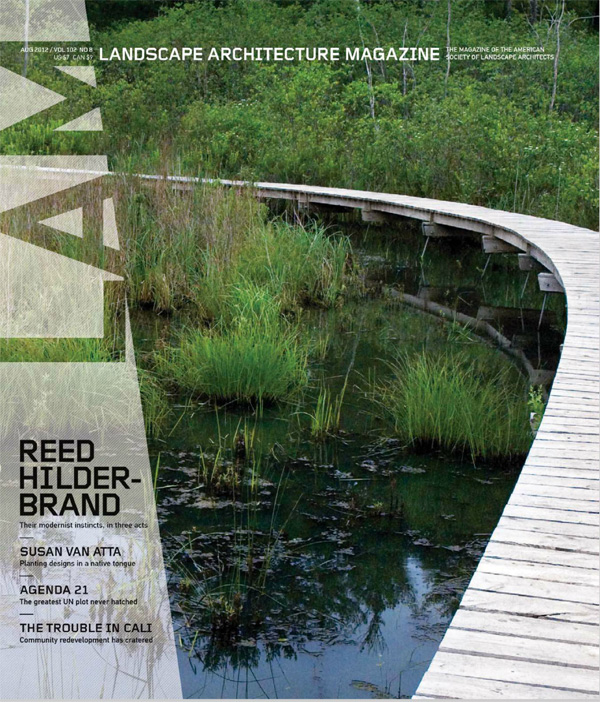 Landscape Architecture Magazine 2012-08