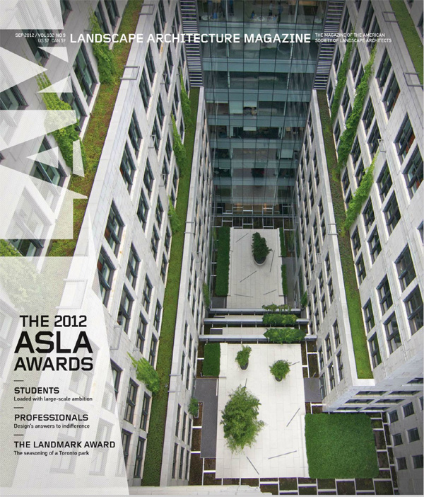 Landscape Architecture Magazine 2012-09