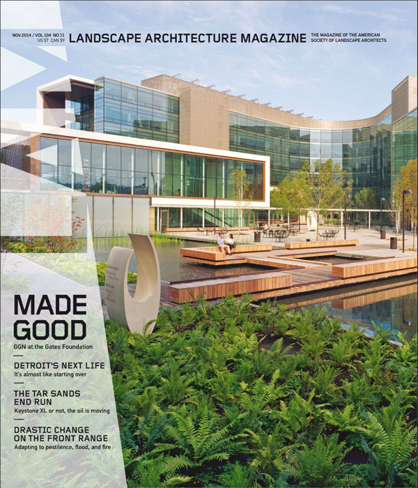 Landscape Architecture Magazine 2014-11