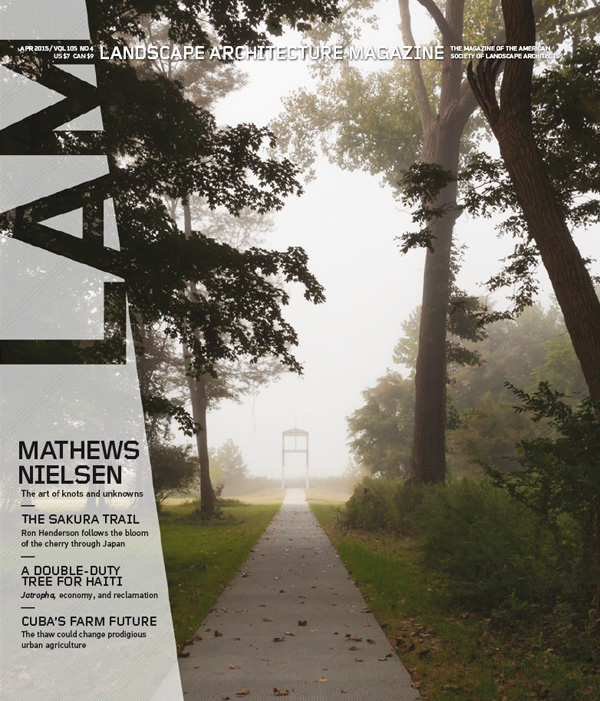 Landscape Architecture Magazine 2015-04