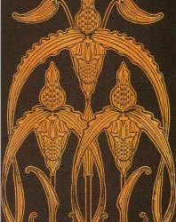 Морис Пийар Верней. Иллюстрация из книги «Декоративные цветы»
