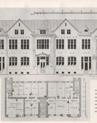Иллюстрация из книги Стори В.Г. «Фасады городских домов». 1912 г.
