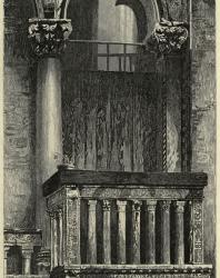 The Seven Lamps of Architecture. John Ruskin. 1889: XI. Balcony in the Campo St. Benedetto, Venice